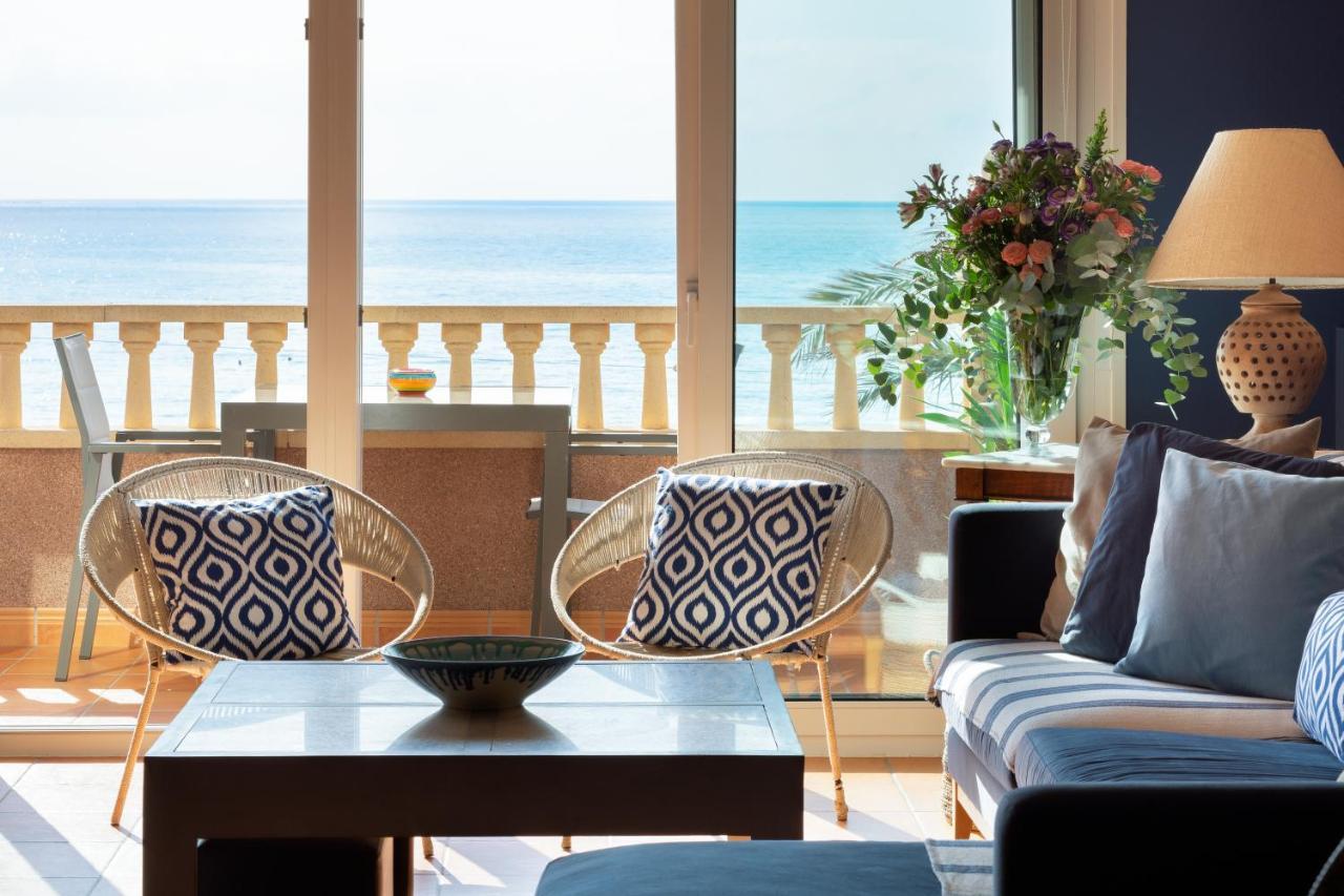 شقة Atico Duplex De Lujo Frente Al Mar. 1A Linea Playa إل كامبيلو المظهر الخارجي الصورة