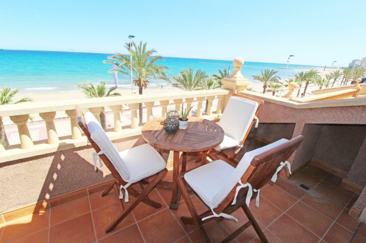 شقة Atico Duplex De Lujo Frente Al Mar. 1A Linea Playa إل كامبيلو المظهر الخارجي الصورة