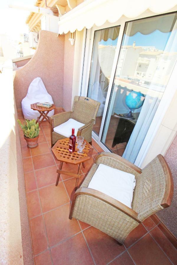 شقة Atico Duplex De Lujo Frente Al Mar. 1A Linea Playa إل كامبيلو المظهر الخارجي الصورة